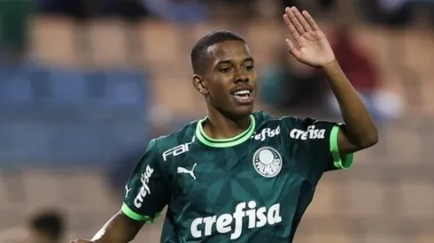 Foto: Fabio Menotti / Palmeiras – Estevão, do Palmeiras, já ficou próximo do Galo