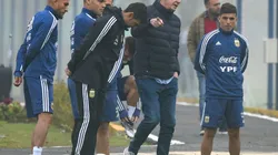 O ex-técnico Cesar Luis Menotti era diretor de seleções da Argentina. Aqui, em foto de 2019.