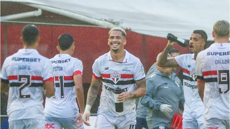 Luciano se destacou em vitória do São Paulo. Foto: Jhony Pinho/AGIF