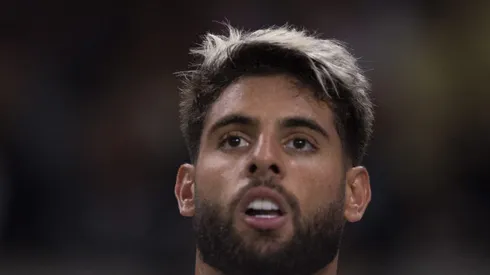 Yuri Alberto comemora seu gol pelo Timão. Atacante pode voltar pela Sula.