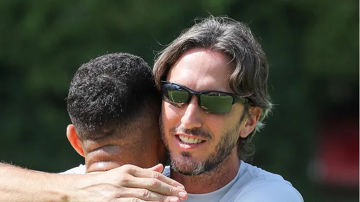 Zubeldía durante treino de sábado (4). Foto: Rubens Chiri / SPFC / Flickr Oficial.