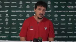 Fernando Diniz falou em coletiva sobre o empate contra o Atlético-MG - Foto: Reprodução/Youtube/Flu TV