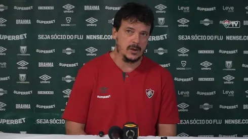 Fernando Diniz falou em coletiva sobre o empate contra o Atlético-MG - Foto: Reprodução/Youtube/Flu TV