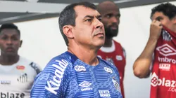 Fábio Carille, treinador do Santos.