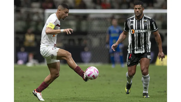 Andre jogador do Fluminense durante partida contra o Atletico-MG. Foto: Alessandra Torres/AGIF