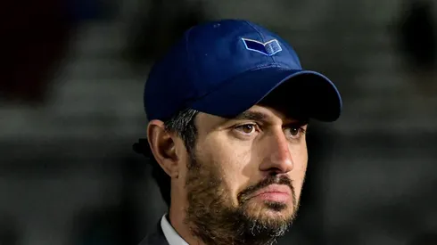 Josh Wander, executivo da 777 Partners, em São Januário. Empresa sofre processo.