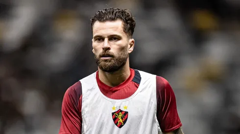 Lucas Lima em ação durante treino do Sport. Foto: Rafael Costa