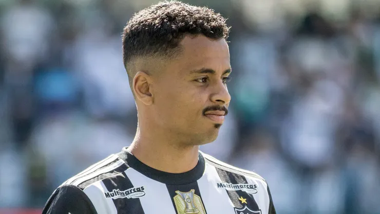 Allan, na época que jogava pelo Atlético.