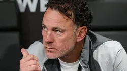Gabriel Milito, técnico do Atlético, que quer Shola. Flamengo deve ativar compra - Foto: AGIF