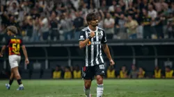 MG - BELO HORIZONTE - 30/04/2024 - COPA DO BRASIL 2024, ATLETICO-MG X SPORT -Gustavo Scarpa jogador do Atletico-MG durante partida contra o Sport no estadio Arena MRV pelo campeonato Copa Do Brasil 2024. Foto: Fernando Moreno/AGIF