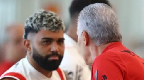 Tite cita Gabigol em entrevista coletiva após Flamengo x Amazonas