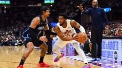Orlando Magic e Cleveland Cavaliers se enfrentaram pelo jogo 5 da série de play-offs da NBA (Foto: Jason Miller/Getty Images)
