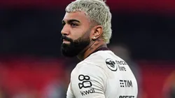 Gabigol, jogador do Flamengo em partida contra o Amazonas, pela Copa do Brasil.