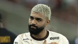 RJ - RIO DE JANEIRO - 01/05/2024 - COPA DO BRASIL 2024, FLAMENGO X AMAZONAS - Gabi jogador do Flamengo antes da partida contra o Amazonas no estadio Maracana pelo campeonato Copa Do Brasil 2024.