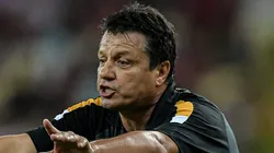 RJ - RIO DE JANEIRO - 01/05/2024 - COPA DO BRASIL 2024, FLAMENGO X AMAZONAS - Adilson Batista tecnico do Amazonas durante partida contra o Flamengo no estadio Maracana pelo campeonato Copa Do Brasil 2024.