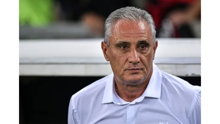Tite em partida da Copa do Brasil 2024