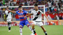Jogadores de Fortaleza e Vasco pela Copa do Brasil