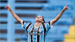 A atacante já tem três gols na temporada. Divulgação/Victor Lannes/Assessoria.