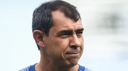 Fábio Carille antes da partida contra o Paysandu. Técnico é cobiçado no mercado.