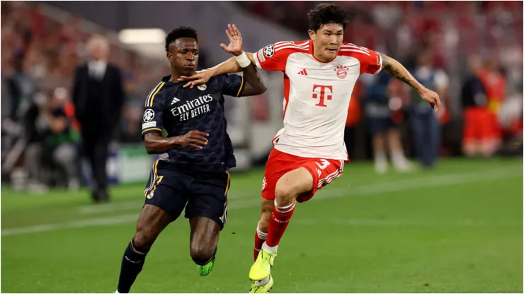 Foto: Alexander Hassenstein/Getty Images - Kim e Vini Jr.
