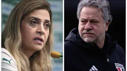 Leila e Casares tiveram atrito e agora presenciam nova polêmica