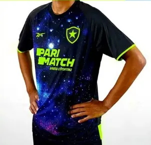 Uniforme de treino do Botafogo. Foto: Reprodução.