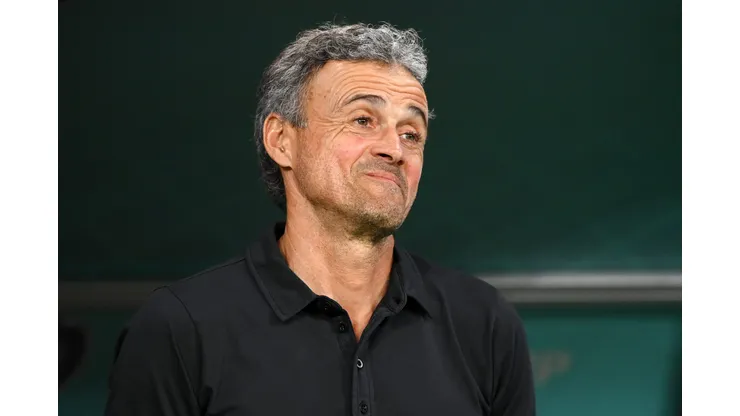 Luis Enrique em partida da Copa do Mundo (Foto: Stu Forster/Getty Images)