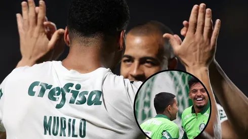 Abel definiu a escalação do Palmeiras para o dérbi no treino deste domingo - Fotos: Cesar Greco/Ag. Palmeiras