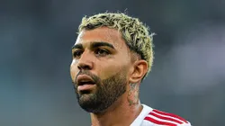 Gabigol durante jogo contra o Vasco. Atacante toma decisão no mercado.