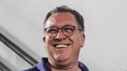 Marcelo Teixeira na Vila Belmiro. Presidente fecha acordo para o Peixe.