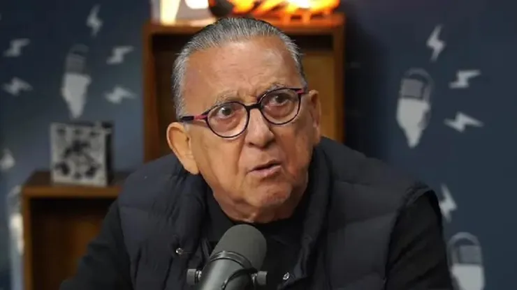 Galvão Bueno, jornalista e ex-narrador - Foto: Reprodução / Flow Sport Clube