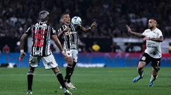 Pedrinho jogador do Atletico-MG durante partida contra o Corinthians. Foto: Fabio Giannelli/AGIF