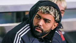 Gabigol, jogador do Flamengo, durante partida contra o Juventude no estádio Alfredo Jaconi pelo Brasileirão Série A 2024. Foto: Giancarlo Santorum/AGIF