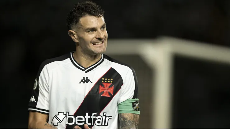Vegetti em partida do Brasileirão entre Vasco x Botafogo