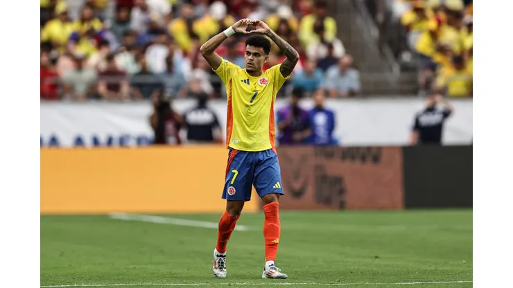 Luis Díaz é destaque da Copa América. (Foto de Omar Vega/Getty Images)