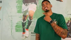 Foto: Divulgação/Palmeiras - Jesus visitou CT da base do Palmeiras
