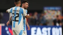 Messi atuando pela Seleção da Argentina. (Foto de Rob Carr/Getty Images)