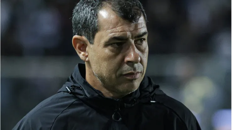 Fábio Carille durante partida entre Operário e Santos, no Estádio Germano Krüger, pela Série B do Campeonato Brasileiro, no dia 14/06/2024.