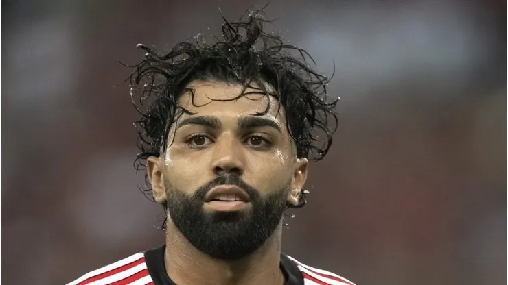 Gabigol em campo pelo Fla. Atacante interessa ao Verdão.