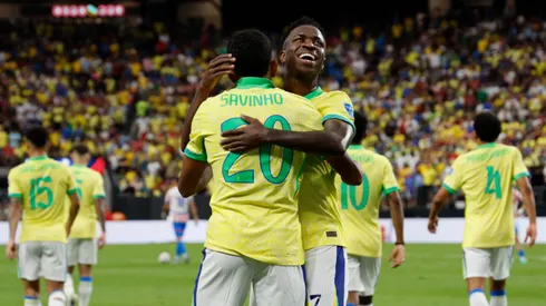 Seleção Brasileira enfrenta a Colômbia em terceiro jogo. Kevork Djansezian/Getty Images.