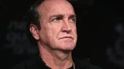 Cuca quando dirigia o Corinthians em partida contra o Remo, na Neo Química Arena, pela Copa do Brasil de 2023, no dia 26/04.