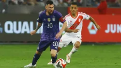 Argentina e Peru se enfrentam pela Copa América. (Photo by Leonardo Fernandez/Getty Images)