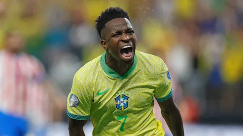 Vinicius Junior contra o Paraguai. Foto: Rafael Ribeiro/ CBF/ Flickr