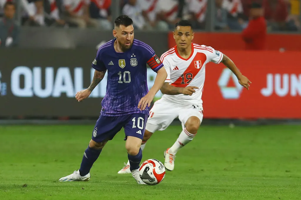 Argentina x Peru. Foto: Leonardo Fernandez/Getty Images