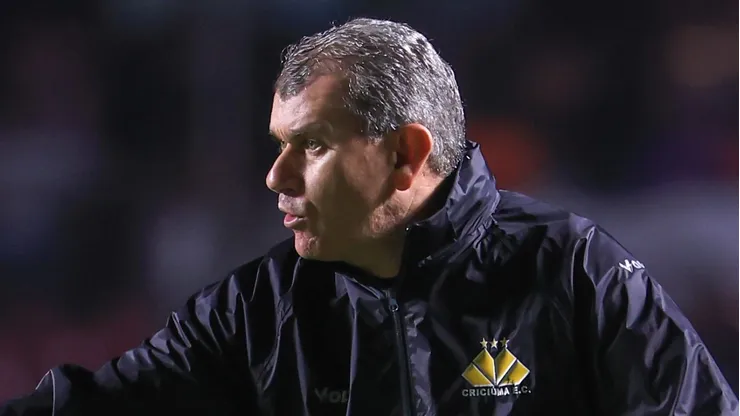Cláudio Tencati durante partida entre São Paulo e Criciúma, no Morumbis, pelo Campeonato Brasileiro, no dia 27/06/2024.