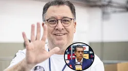 Paulo Bracks e Marcelo Teixeira vão decidir saída de Rodrigo Ferreira nos próximos dias no Peixe - Fotos: Divulgação/Santos FC