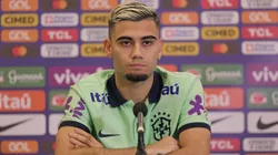 Andreas Pereira, meia da Seleção Brasileira - Foto: Rafael Ribeiro / CBF