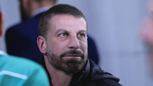 SP - SAO PAULO - 13/06/2024 - BRASILEIRO A 2024, PALMEIRAS X VASCO - Pedrinho presidente do Vasco durante partida contra o Palmeiras no estadio Arena Allianz Parque pelo campeonato Brasileiro A 2024.