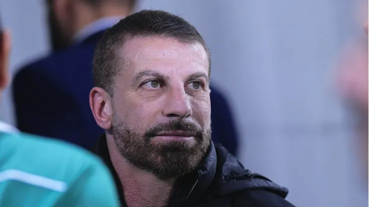 SP - SAO PAULO - 13/06/2024 - BRASILEIRO A 2024, PALMEIRAS X VASCO - Pedrinho presidente do Vasco durante partida contra o Palmeiras no estadio Arena Allianz Parque pelo campeonato Brasileiro A 2024.
