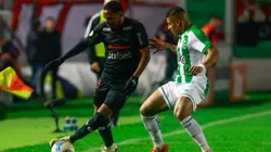 Lorran jogador do Flamengo durante partida contra o Juventude no estadio Alfredo Jaconi pelo campeonato Brasileiro A 2024. Foto: Luiz Erbes/AGIF